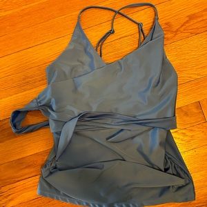 Nani Wrap Tankini and Bottoms with pocket